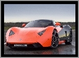 Marussia B1, Pomarańczowo, Czarna