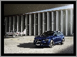 Hangar, Samolot, Renault Talisman Grandtour Sport, Niebieski, 2016